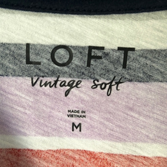 LOFT Vintage soft striped T - Picture 4 of 5